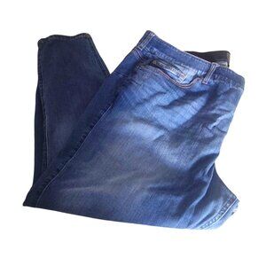 Torrid Bombshell Women's 26R Blue Denim Jeans Premium Stretch Straight Fit